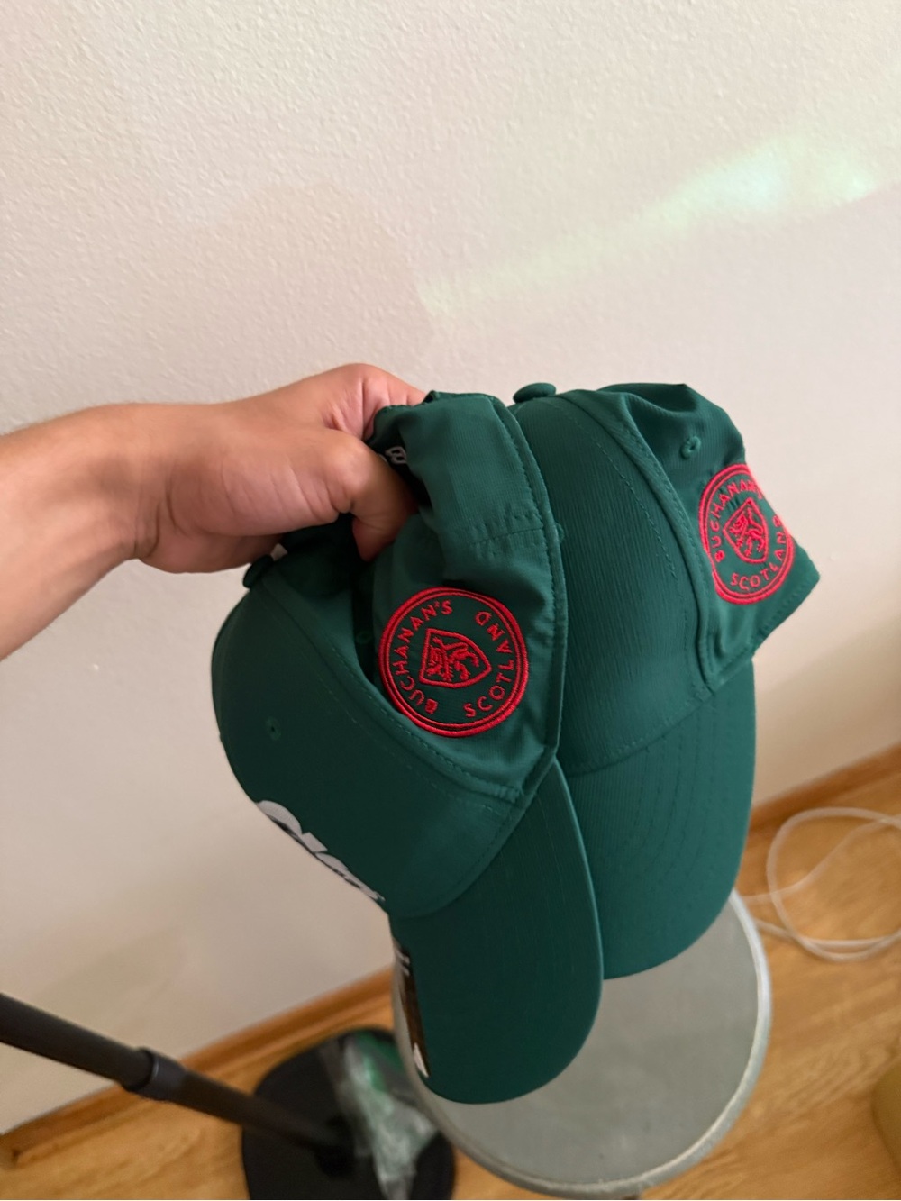 adidas Green FIFA Logo Baseball Cap - Picture 7 of 8